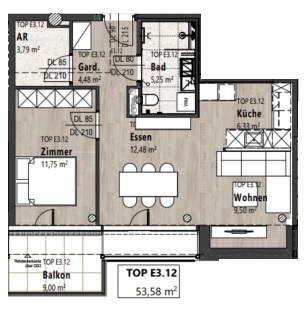 Wohnanlage Quartier am Brandgut – Wattens, 6112 Wattens, Etagenwohnung