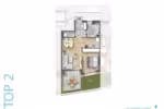Miete - 2 Zimmer Gartenwohnung -TOP 2 - mit einem TG-Stellplatz-Unterkramsach 57 - Grundriss